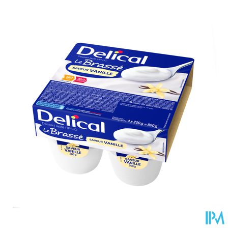 Delical Le Brasse Vanille 4x200g