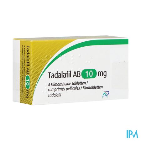 Tadalafil Ab 10mg Comp Pell 4 X 10mg