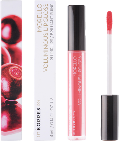 Korres Km Lipgloss Morello 42 Peachy Coral 4ml 1