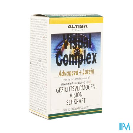 Altisa Visual Complex Advanced+luteine Tabl 60