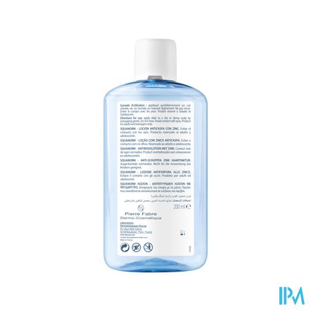 Ducray Squanorm Lotion A/roos Zink 200ml 4