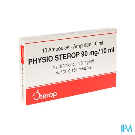 Physio Sterop Amp Ud 10 X 10ml