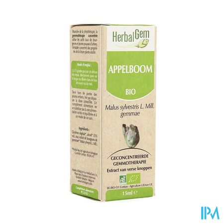 Herbalgem Appelboom Maceraat 15ml