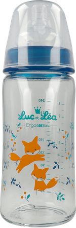 Luc&lea Zuigfles Glas 270ml 5