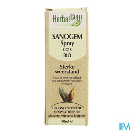 Herbalgem Sanogem Gc18 Sterke Weerstand Bio 10ml 1