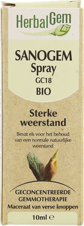 Herbalgem Sanogem Gc18 Sterke Weerstand Bio 10ml 1