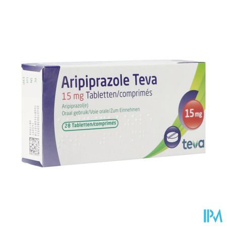 Aripiprazole Teva 15mg Tabl 28 X 15mg