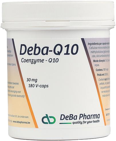 Coenzyme Q10 Caps 180x30mg Deba 2
