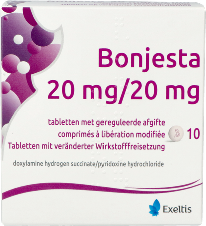 Bonjesta 20mg/20mg Tabl Gereguleerde Afgifte 10 2