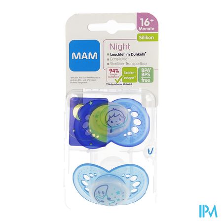 Mam Fopspeen Night +16m Jongen 1