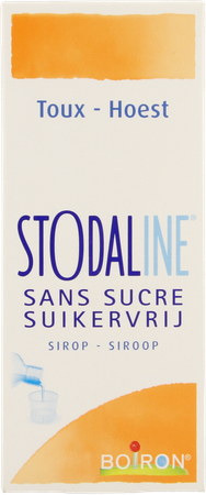 Stodaline Sans Sucre Sirop 200ml Boiron 1