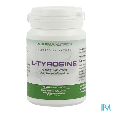 l Tyrosine 500 V-caps 60 Pharmanutrics 3