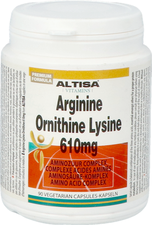 Altisa Arginine Ornithine Lysine V-caps 90 151038 3