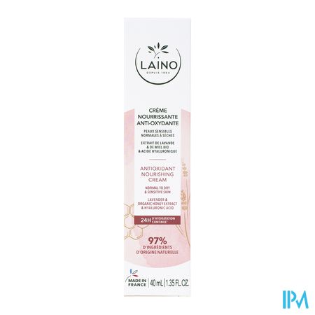 Laino Creme Jour Nourrisante A/oxydante Tube 40ml 1