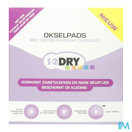 1-2 Dry Medium Okselpads Fragranced 12 1