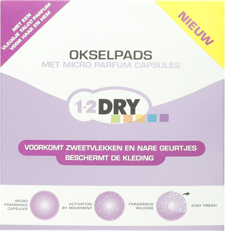 1-2 Dry Stop Aureoles Medium Fragranced 12 1