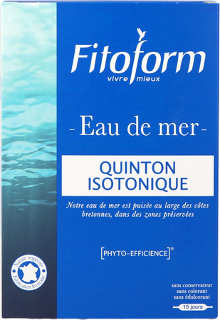 Isotonique Eau De Mer Amp 30x10ml Fitoform 3