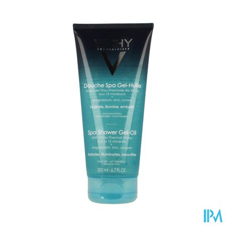 Vichy Ideal Body Douche Gel Olie 2x200ml 1+1 Grat.