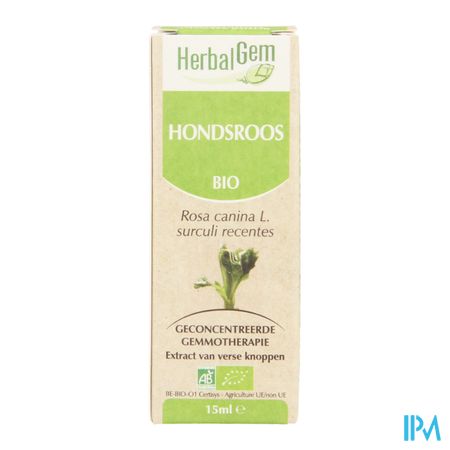 Herbalgem Hondsroos Maceraat 15ml 5