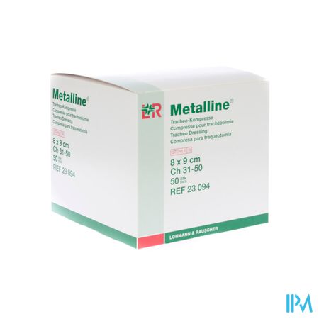 Metalline Kompres Tracheo Ster 8x9cm 50 23094 4