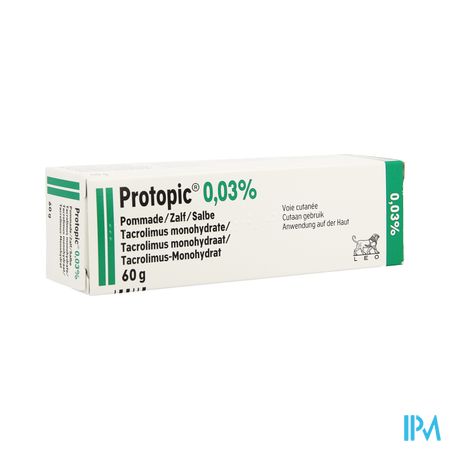 Protopic 0,03 % Pommade-zalf 60g