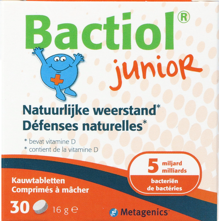 Bactiol Junior Chew. Kauwtabl 30 27617 Metagenics 2
