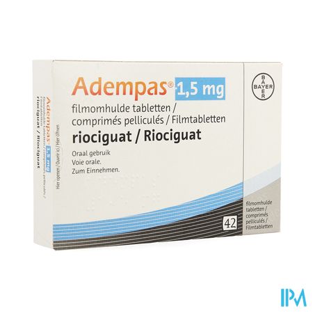 Adempas 1.5 mg compr. pellic. 42