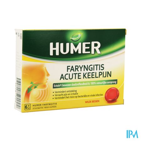 Humer Faryngitis Rood Fruit Past 20