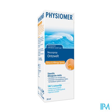 Physiomer Sinus Pocket 20ml New Verv.2374817