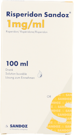 Risperidon Sandoz Sol Per Os 100ml 1mg/ml 2