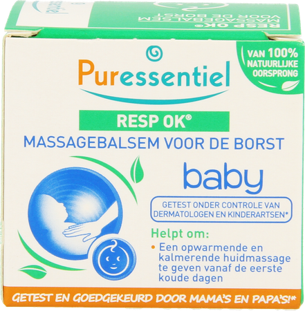 Puressentiel Ademhaling Massagebalsem Baby 30ml 10