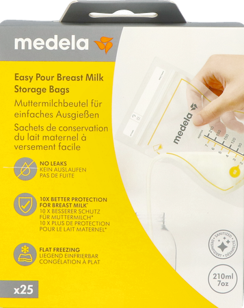Medela Sach.conserv. Lait Mat.versement Facile 25 2