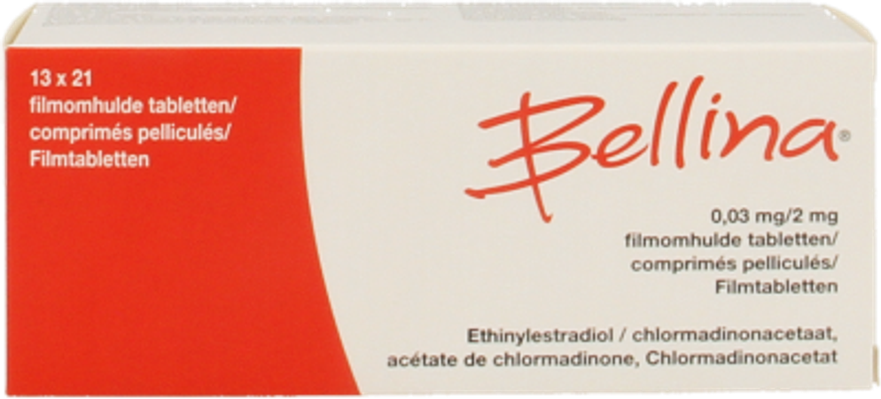 Bellina 0,03mg/2mg Comp 13 X 21 3