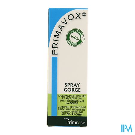 Primavox Adult Keelspray 10ml 7