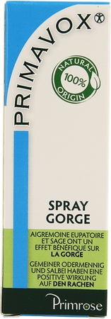 Primavox Adult Keelspray 10ml 7