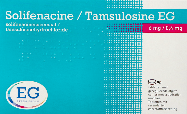 Solifenacine Tamsulosine EG 6/04,Mg Ger.Afg.Tabl90 2