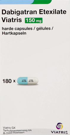 Dabigatran Etexilate Viatris 150mg Harde Caps 180 4