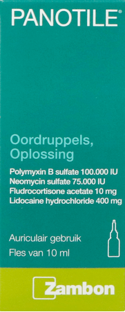Panotile Gutt. Otic. 10ml 4