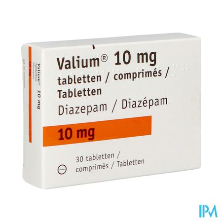 Valium Impexeco 10mg Comp 30 Pip