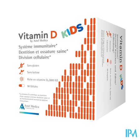 Astel Vitamin D Kids Caps 90 3