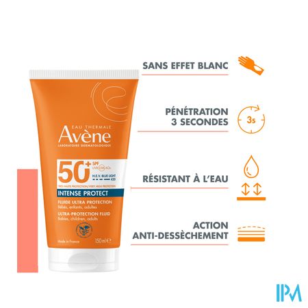 Avene Sol Spf50+ Intense Protect 50+ Fluide 150ml 7