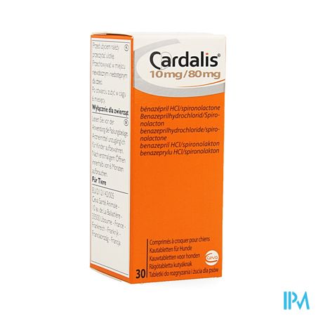 Cardalis 10mg/80mg Comp 30