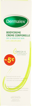 Dermalex Creme Corp 10% Ureum Nf 500ml Promo -5€ 1