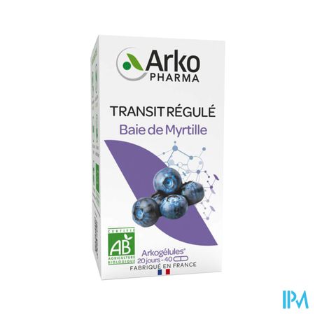 Arkogelules Myrtille Baie Bio Caps 40 Nf