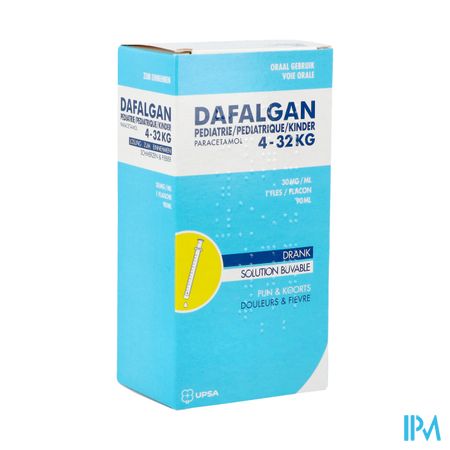 Dafalgan Pediatrie 30mg/ml Sirop Fl 90ml