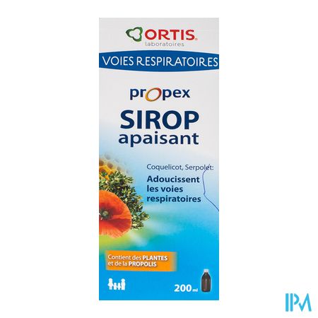 Ortis Propex Sirop Apaisant 200ml 3