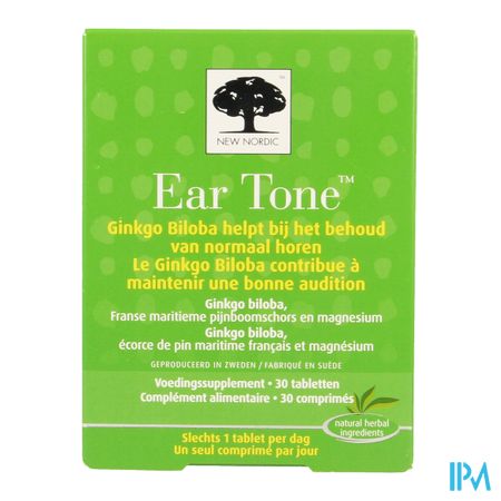 New Nordic Ear Tone Gehoor Evenw. Zenuwen Tabl 30 1