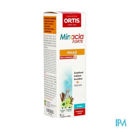 Ortis Minacia Forte Gel Stick Shots 4x12g