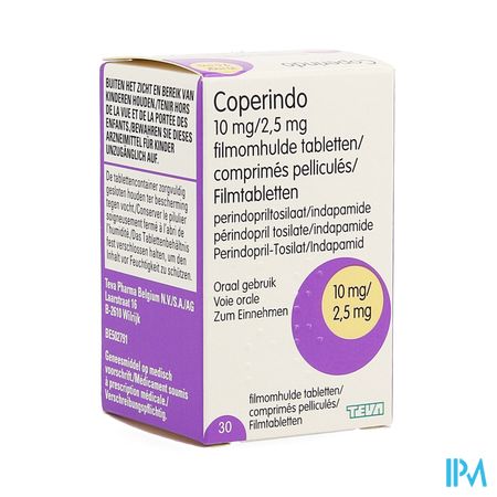 Coperindo 10mg/2,5mg Filmomh Tabl 30