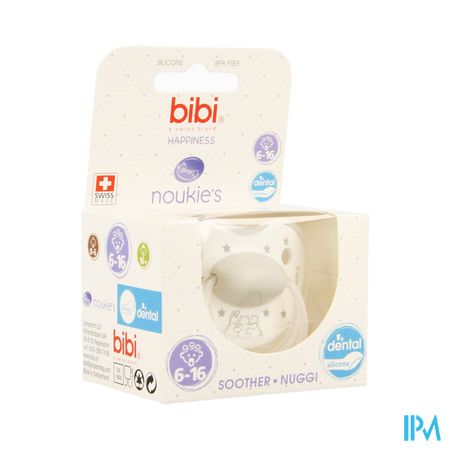 Bibi Noukie's Fopspeen Dental Stars Ng 6-16m